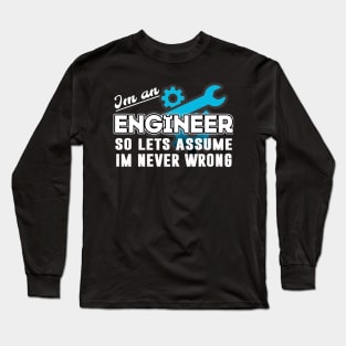 Engineering. Long Sleeve T-Shirt